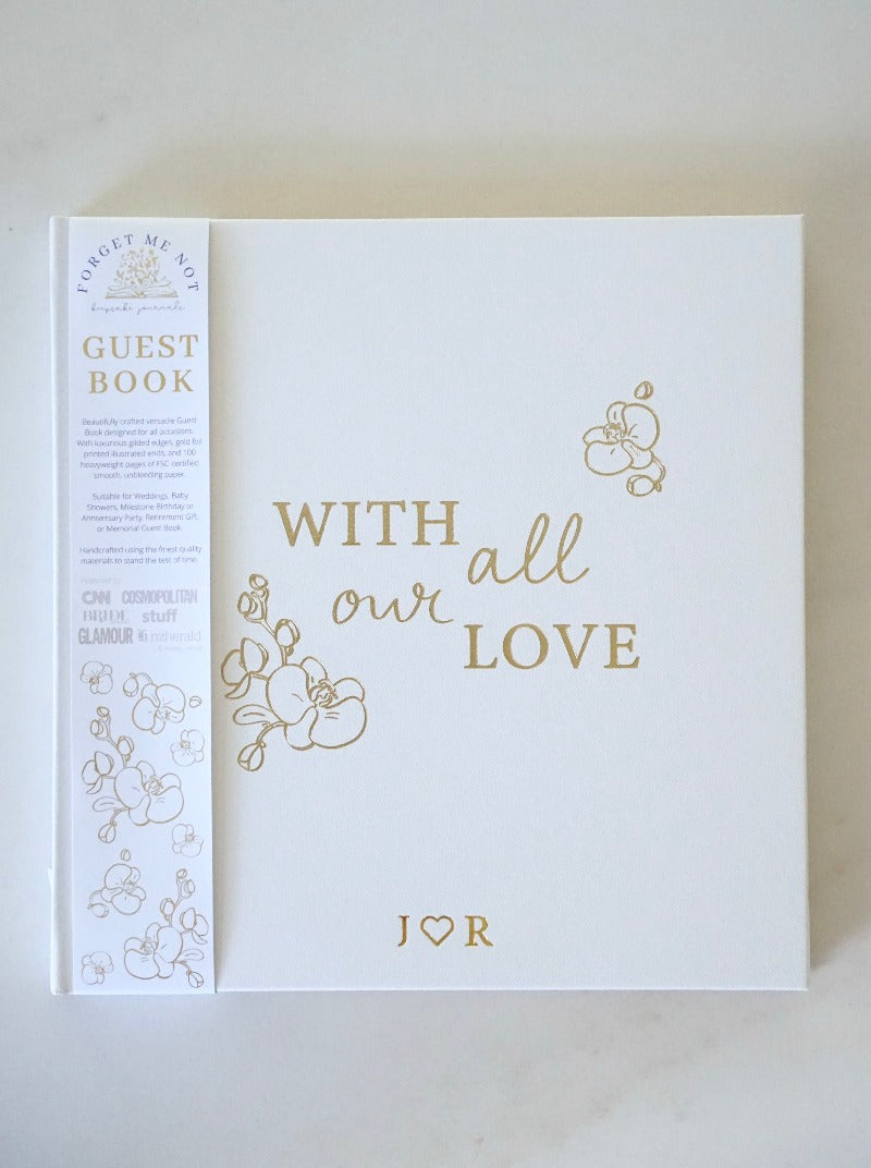 Personalised Guest Book – With Love