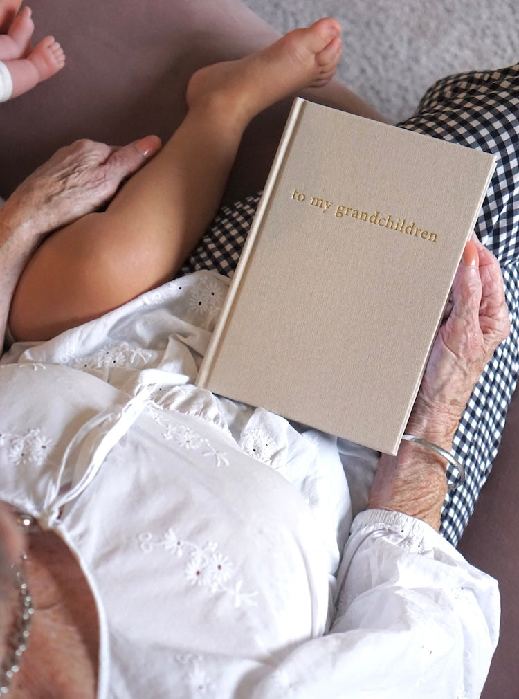 Personalised Grandparents Journals | to my grandchild or to my grandchildren