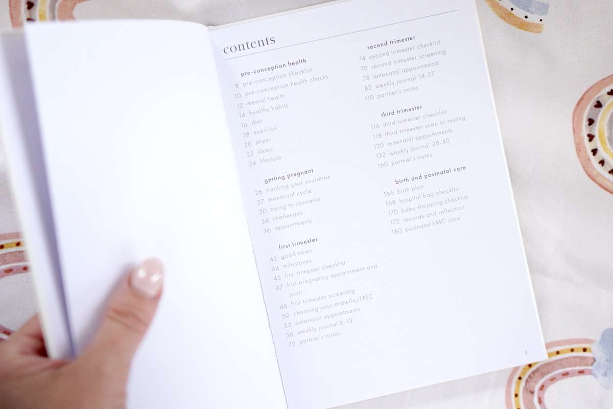 Pregnancy Journal - made with love