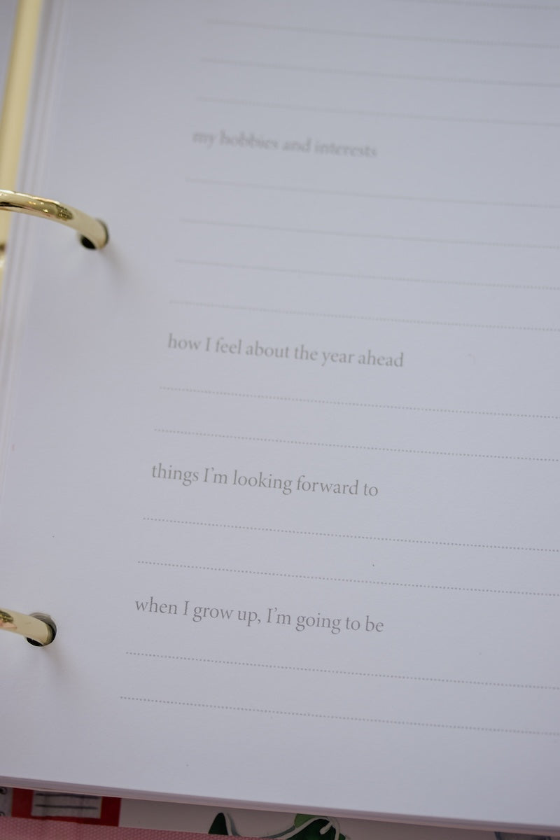 Your School Years Journal & Keepsake