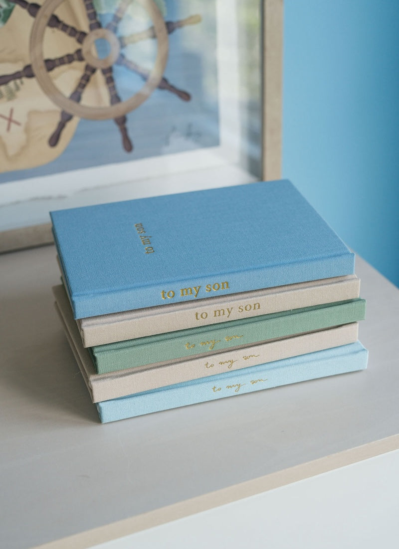 Personalised Baby Journal | to my son | classic