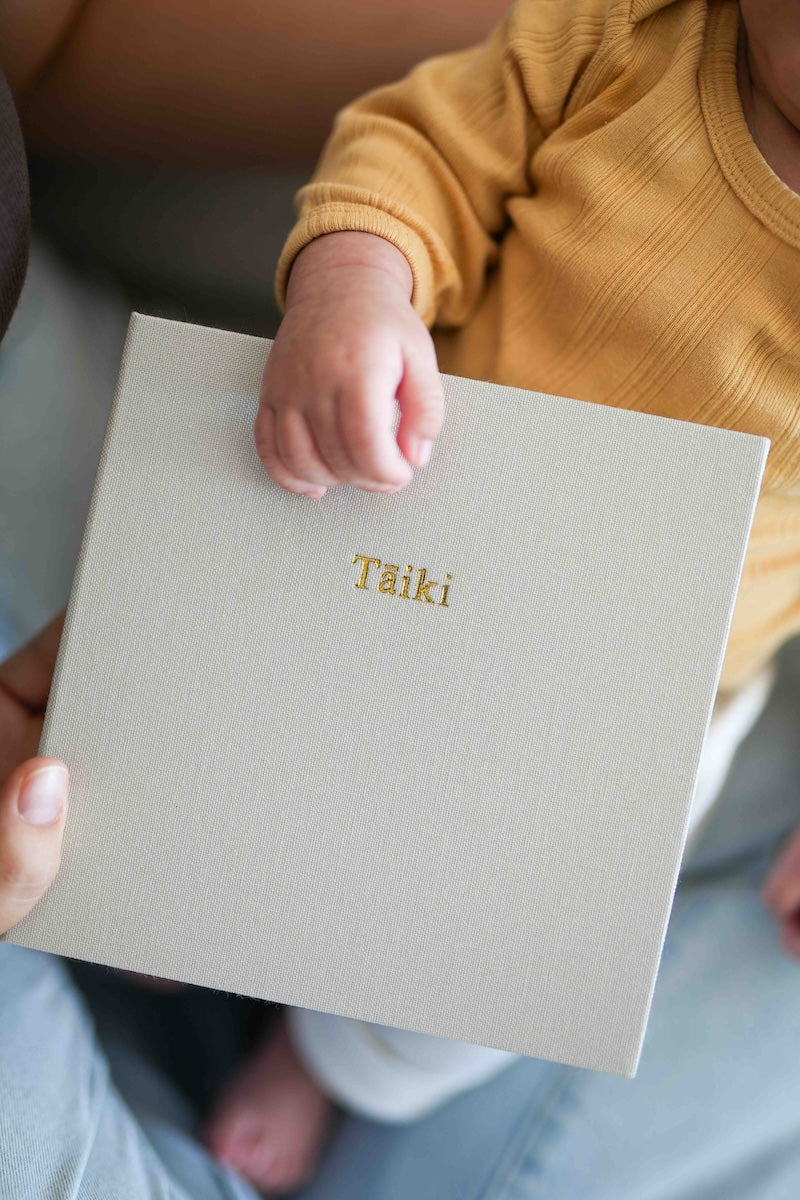 Embossing Baby Books with Māori Names and Macrons