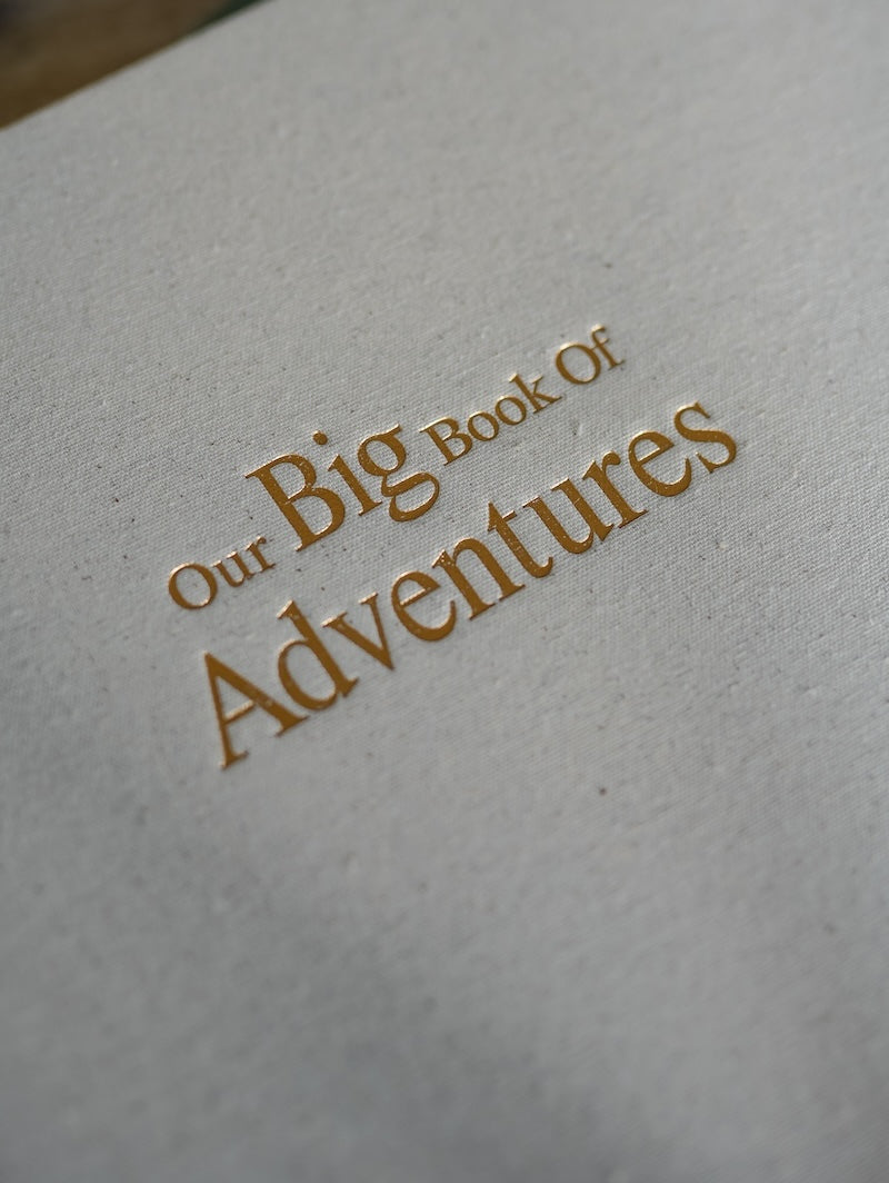 Our Big Book of Adventures Photo Album