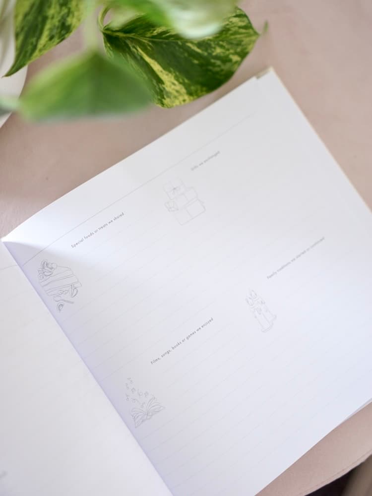 Celebrate Memory Book - Family Keepsake Journal