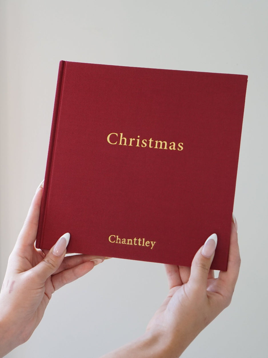 Christmas Memory Book - Family Keepsake Journal