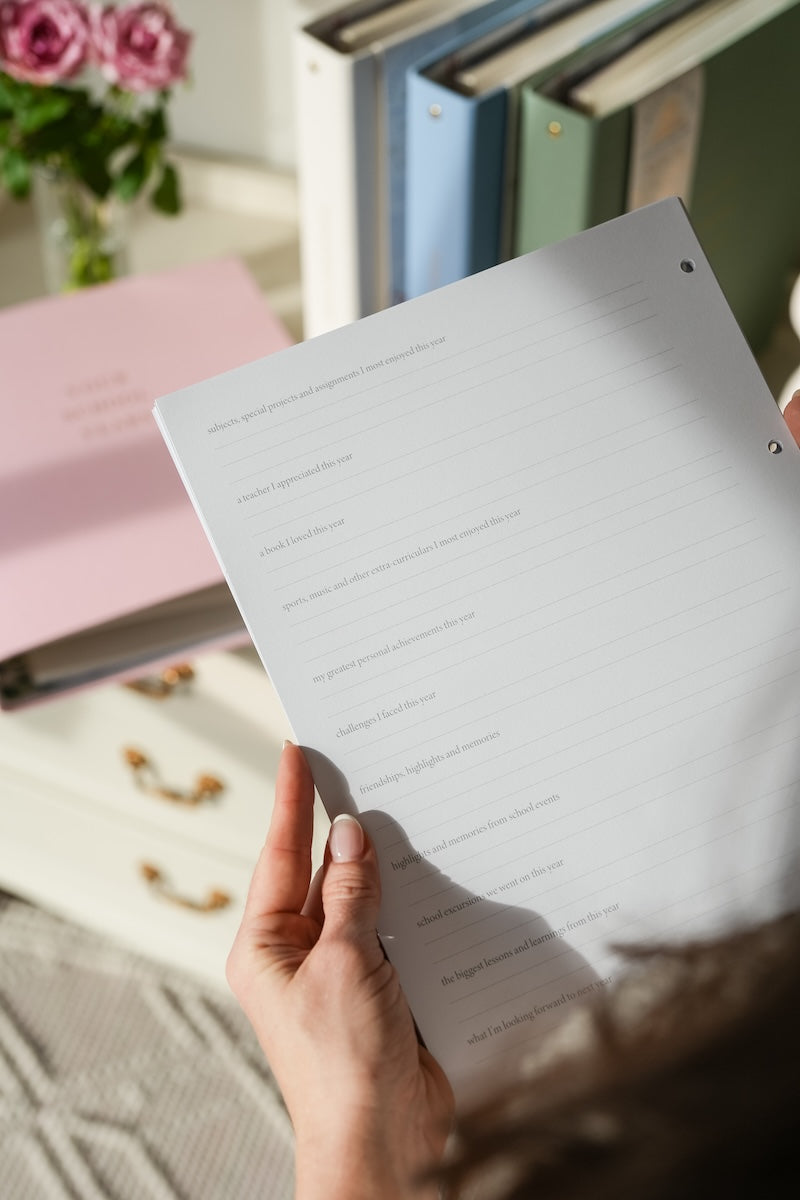 Your School Years Journal & Keepsake