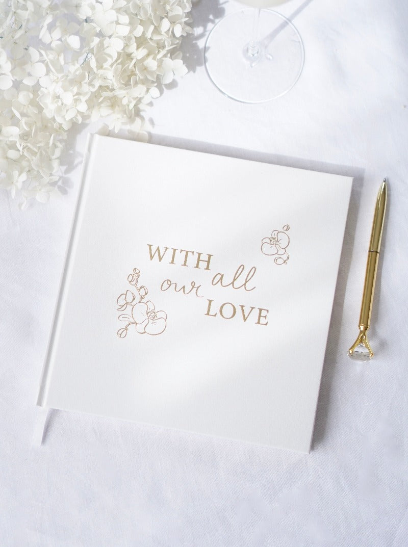 Personalised Guest Book – With Love