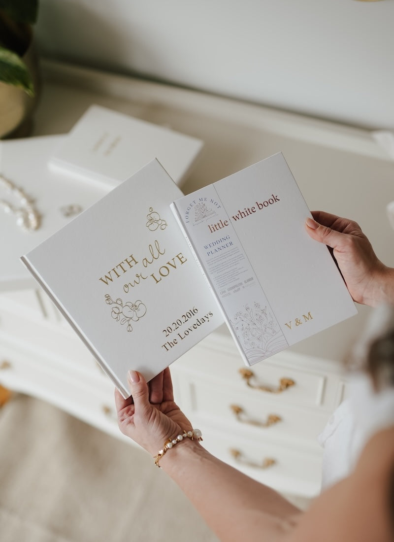 Personalised Wedding Planner Book + Free Guest Book