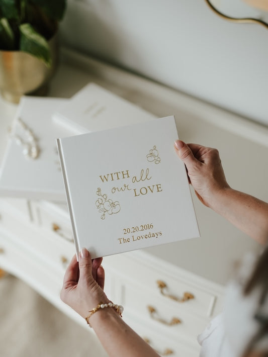 Personalised Guest Book – With Love