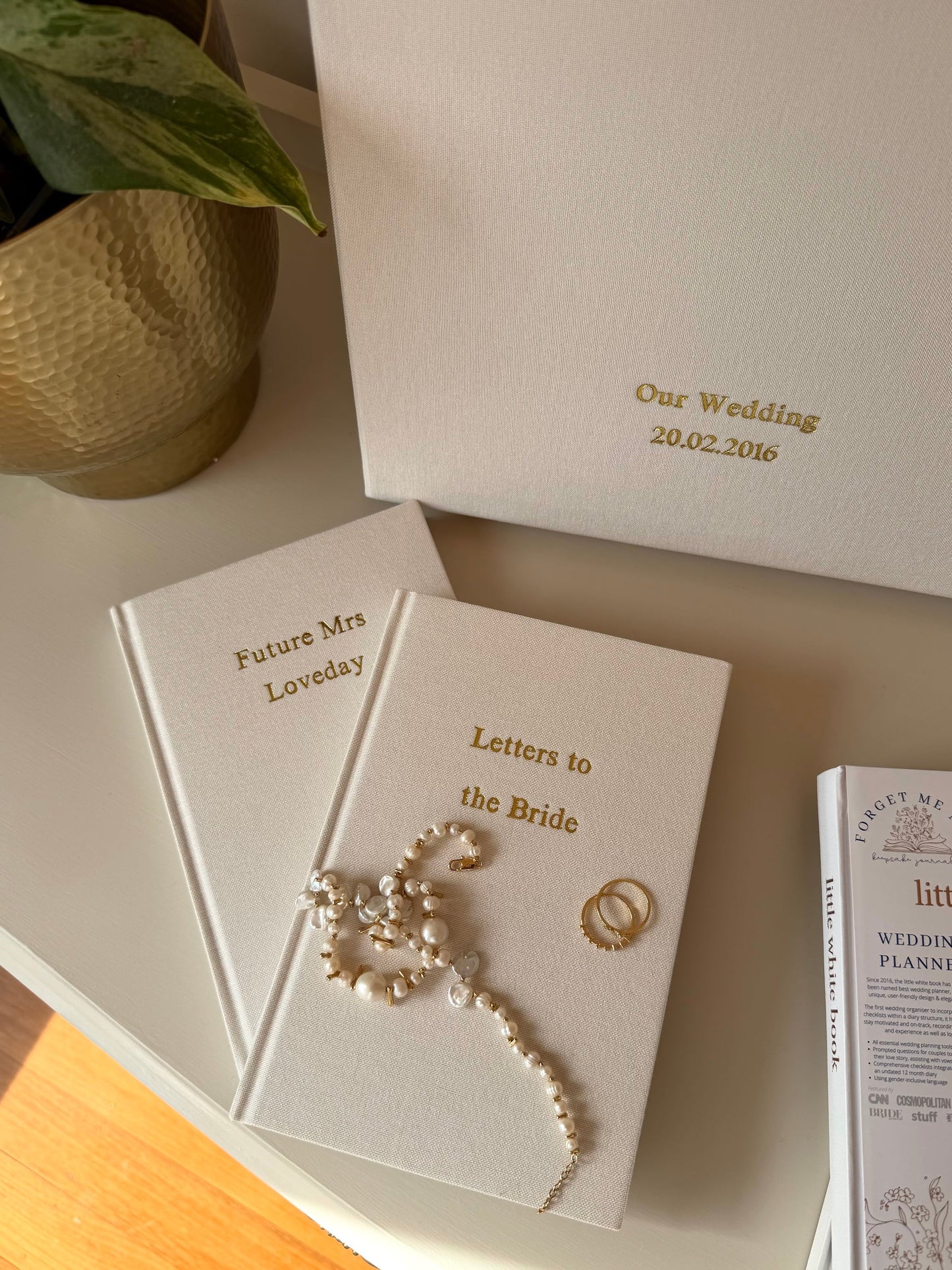 Letters to the Bride Journal — Personalised Keepsake