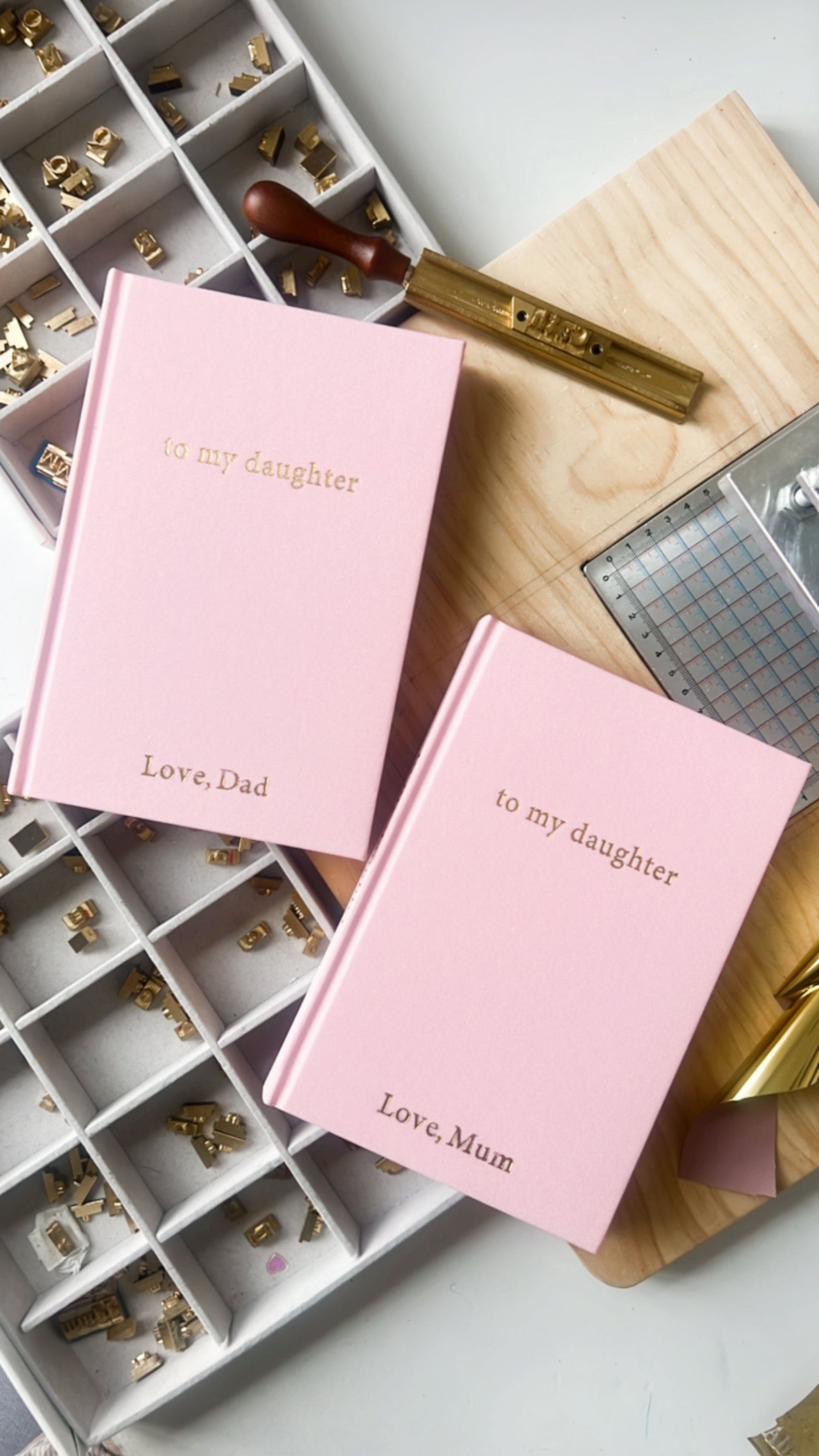 Personalised Baby Journal | to my daughter | classic