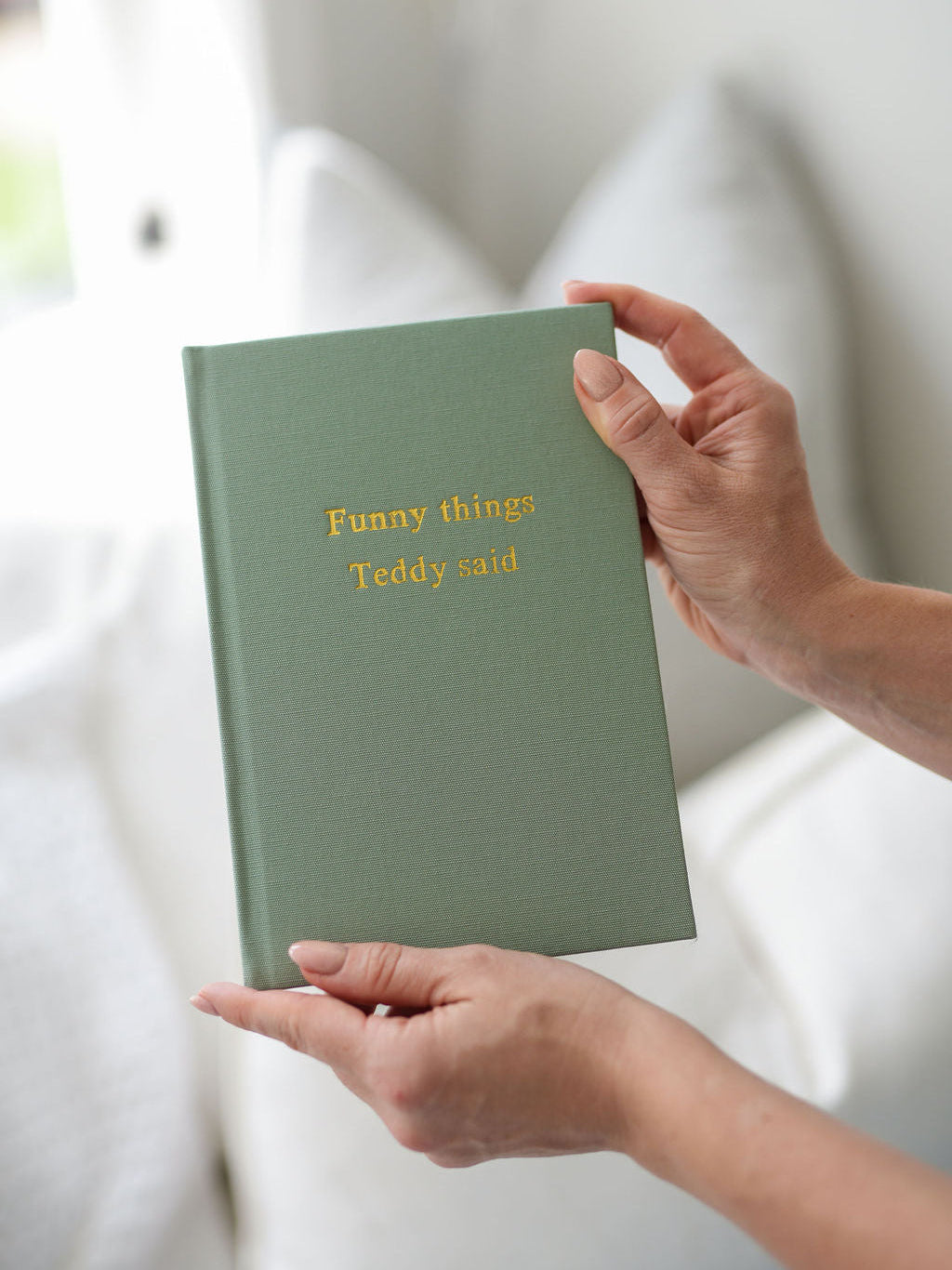 Custom Linen Notebook | Your Personalised Cover