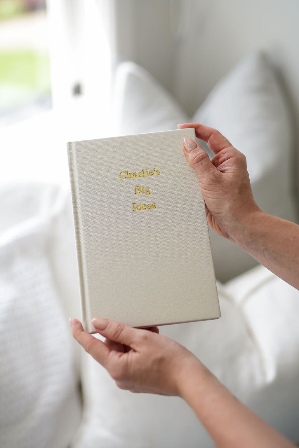 Custom Linen Notebook | Your Personalised Cover