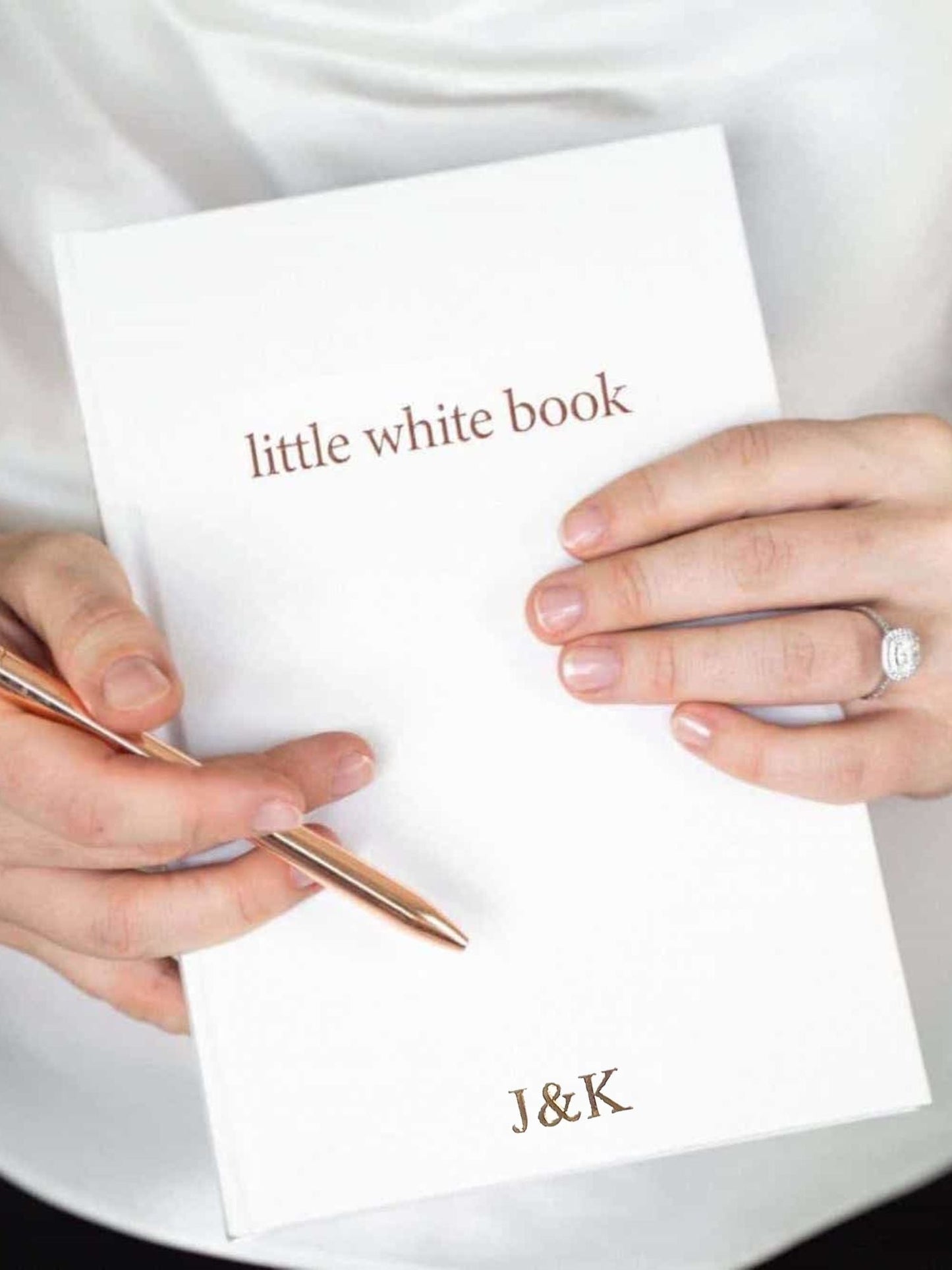 Personalised Wedding Planner Book | little white book | Pre Order