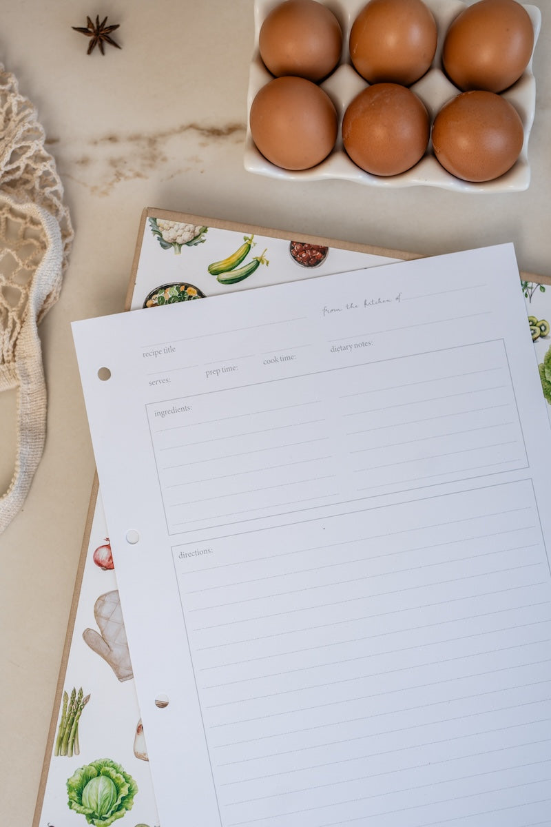 Family Recipes Journal - A Generational Keepsake
