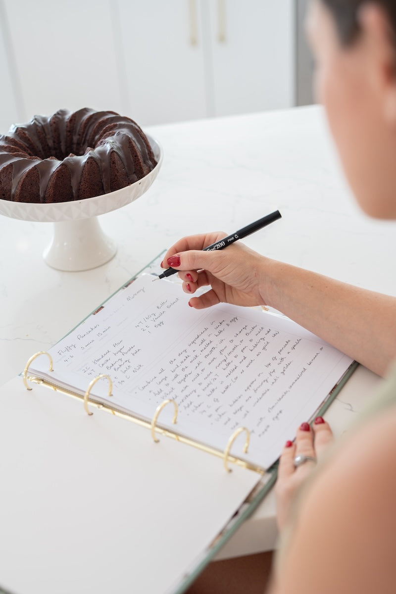 Family Recipes Journal - A Generational Keepsake