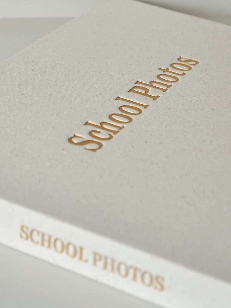 School Photo Album | Luxury Memory Book