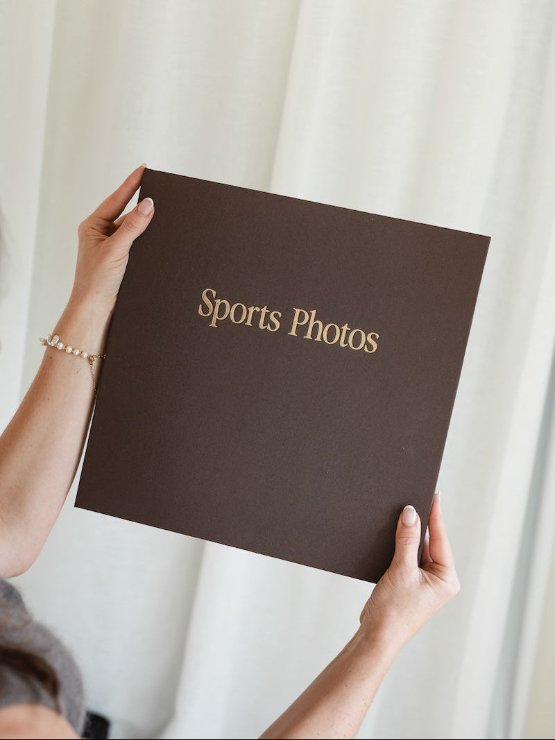 Sports Photos Album | Luxury Memory Book