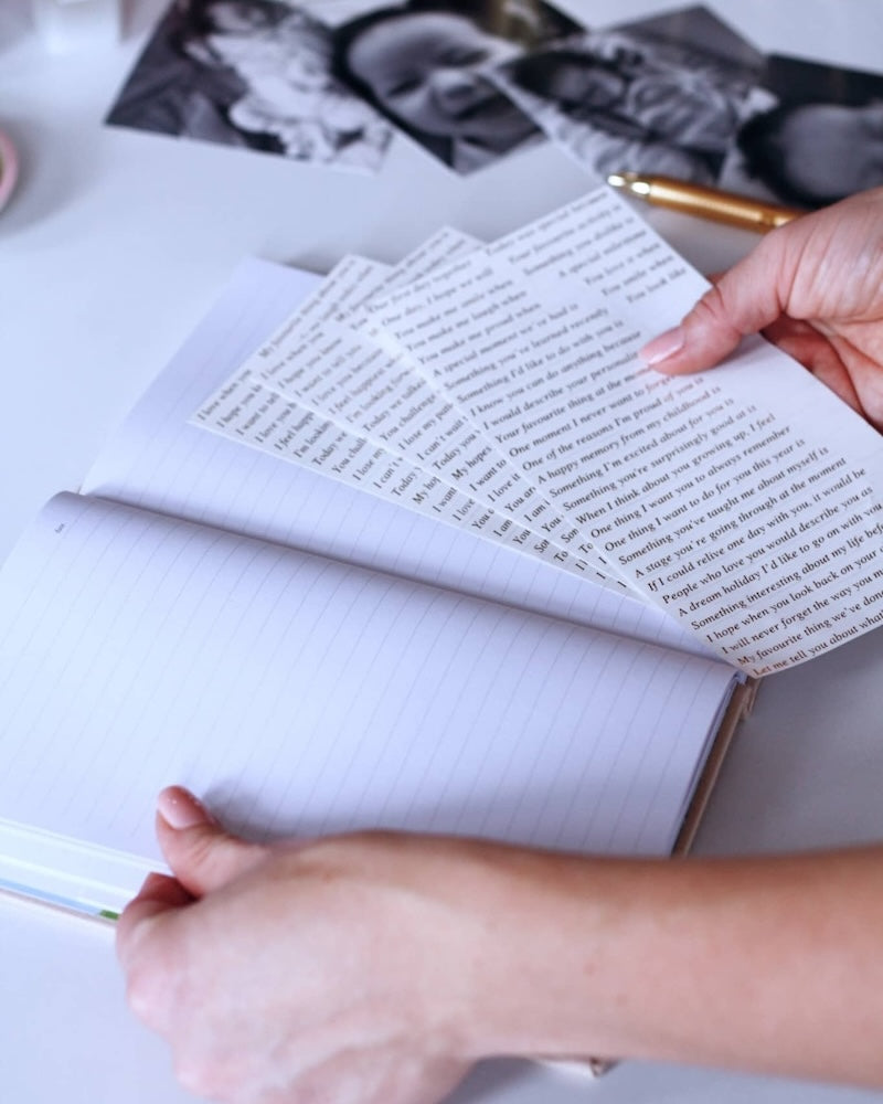 Personalised Baby Journal | to my son | classic