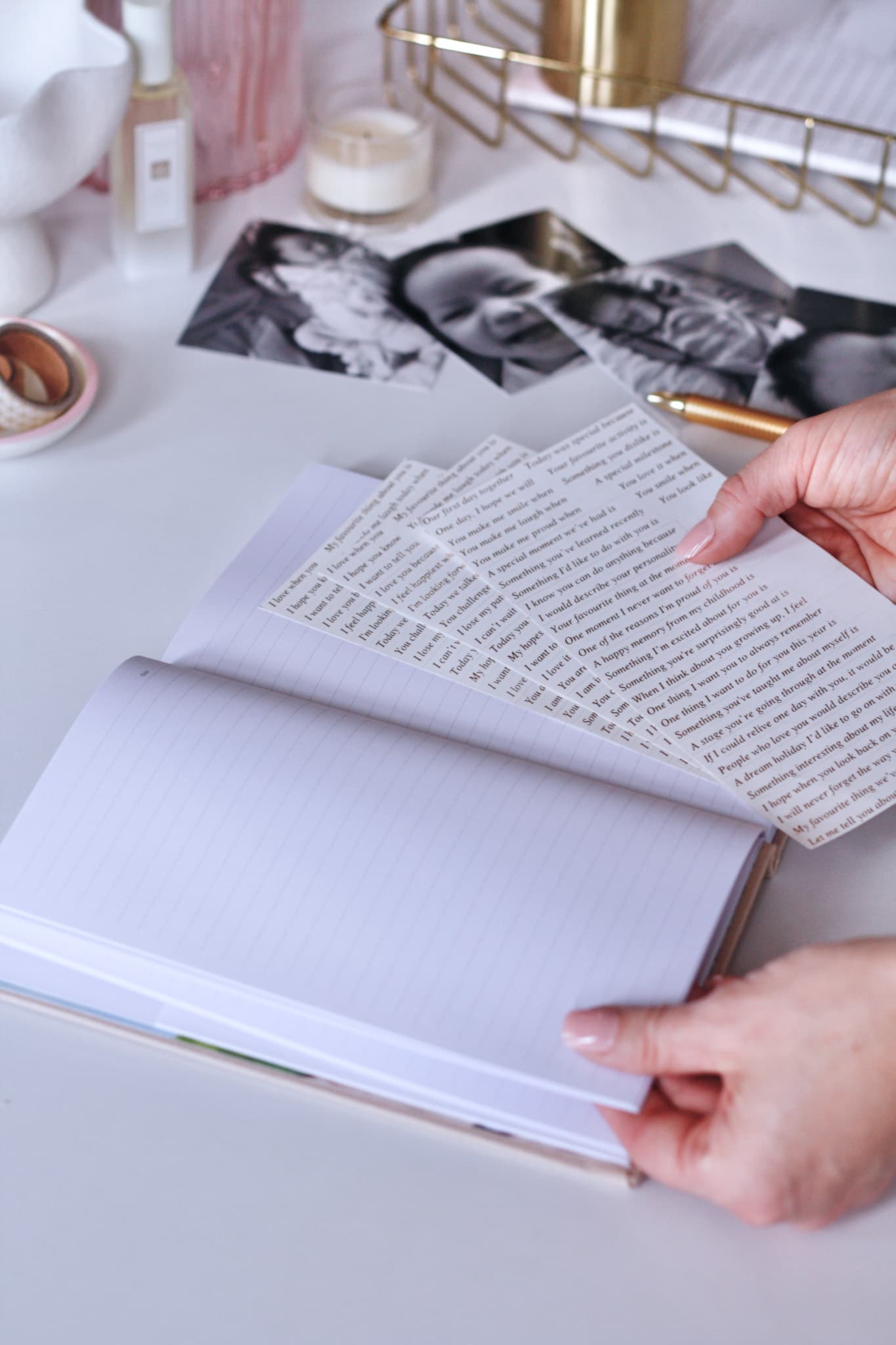 Personalised Baby Journal | to my daughter | classic