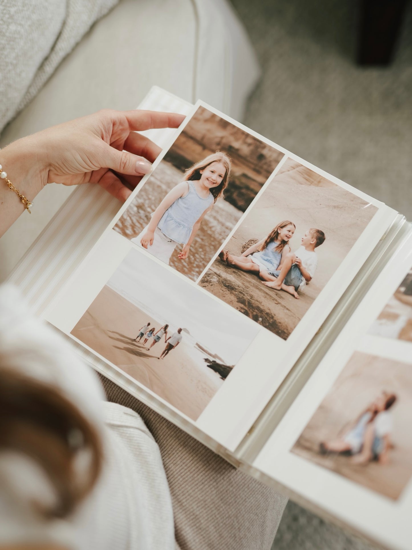 Bespoke photo album page size guide