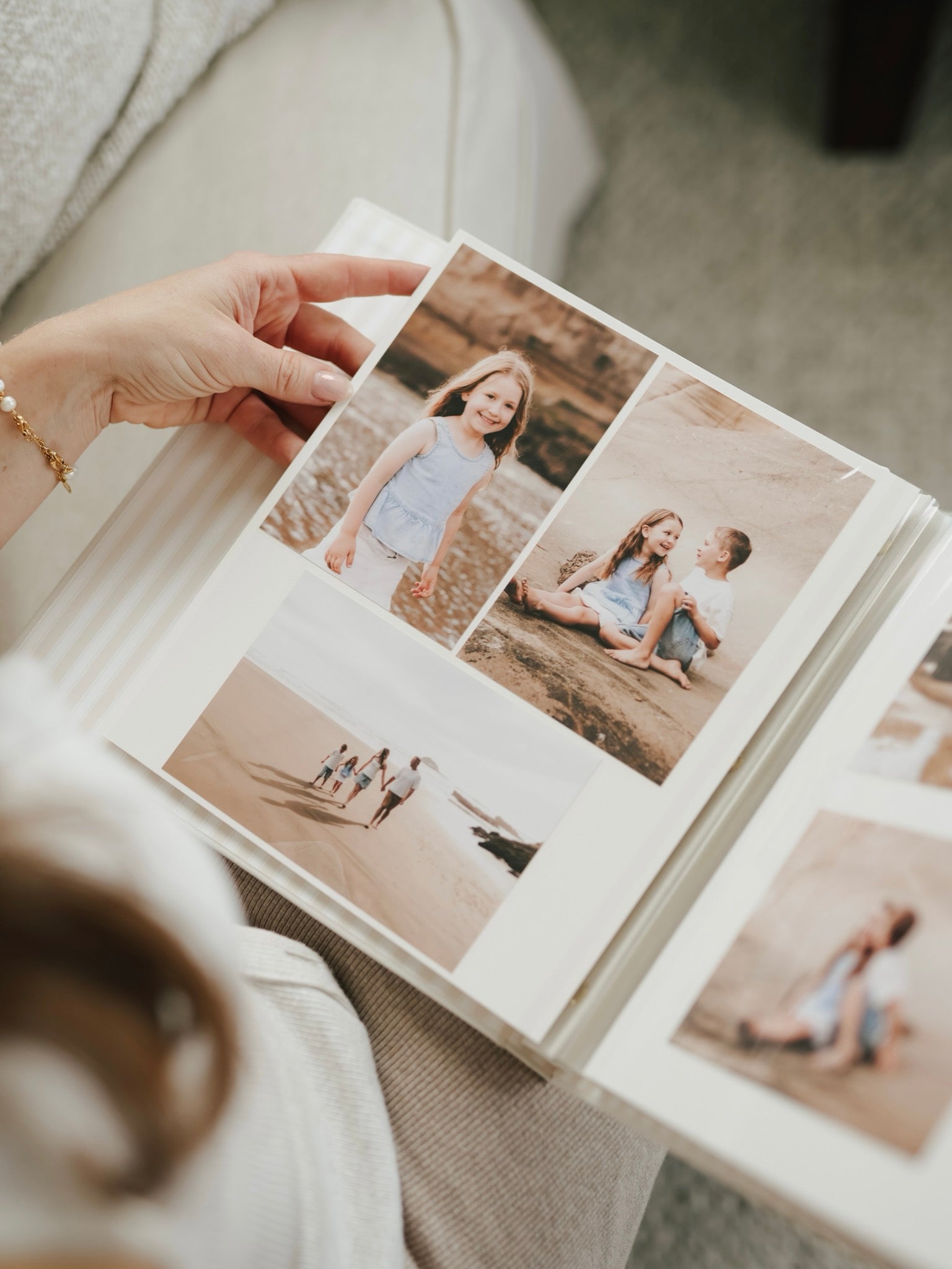 Bespoke photo album page size guide