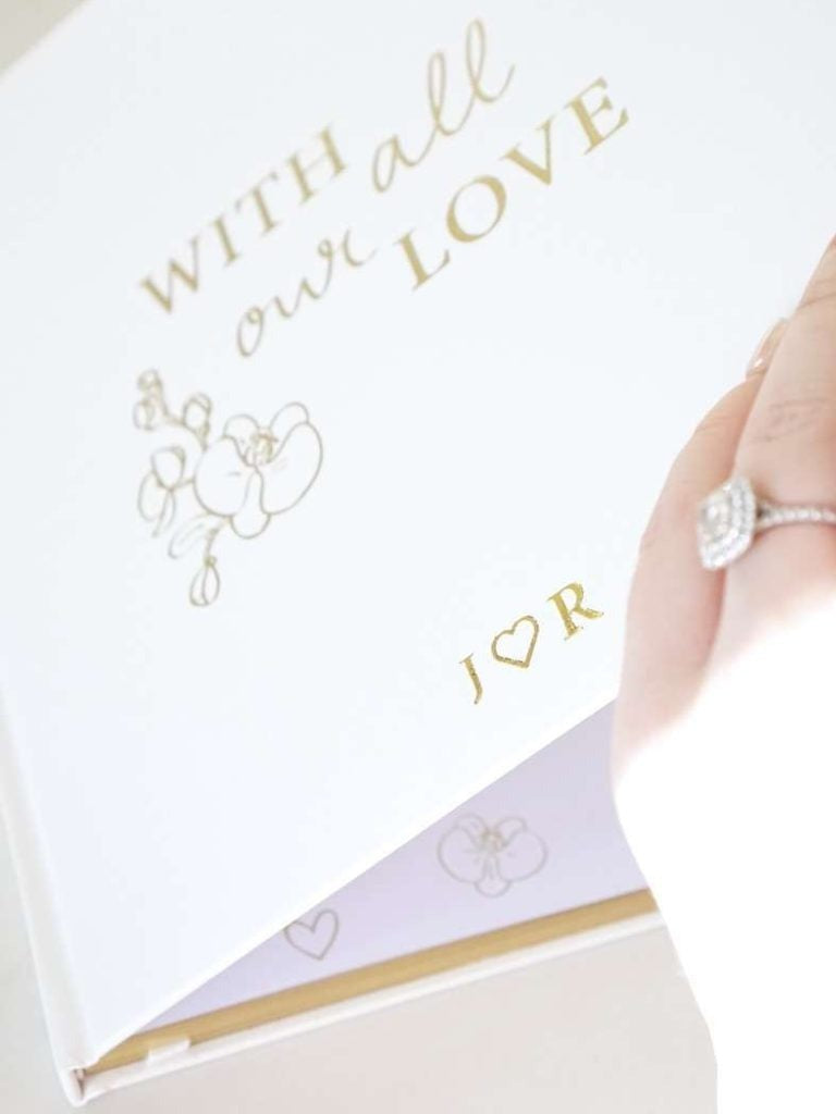 Personalised Guest Book – With Love