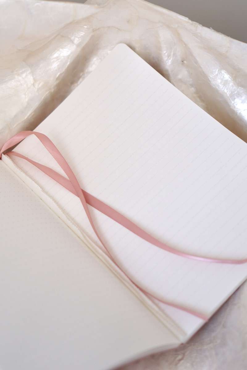 Personalised Notebook | Softcover Leather Lined Journal