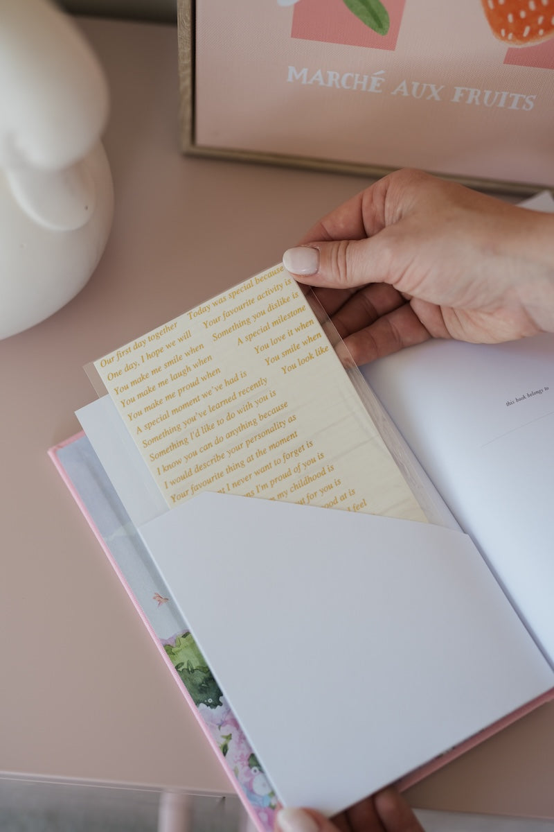 Pink Rose Photo Album & Journal Bundle