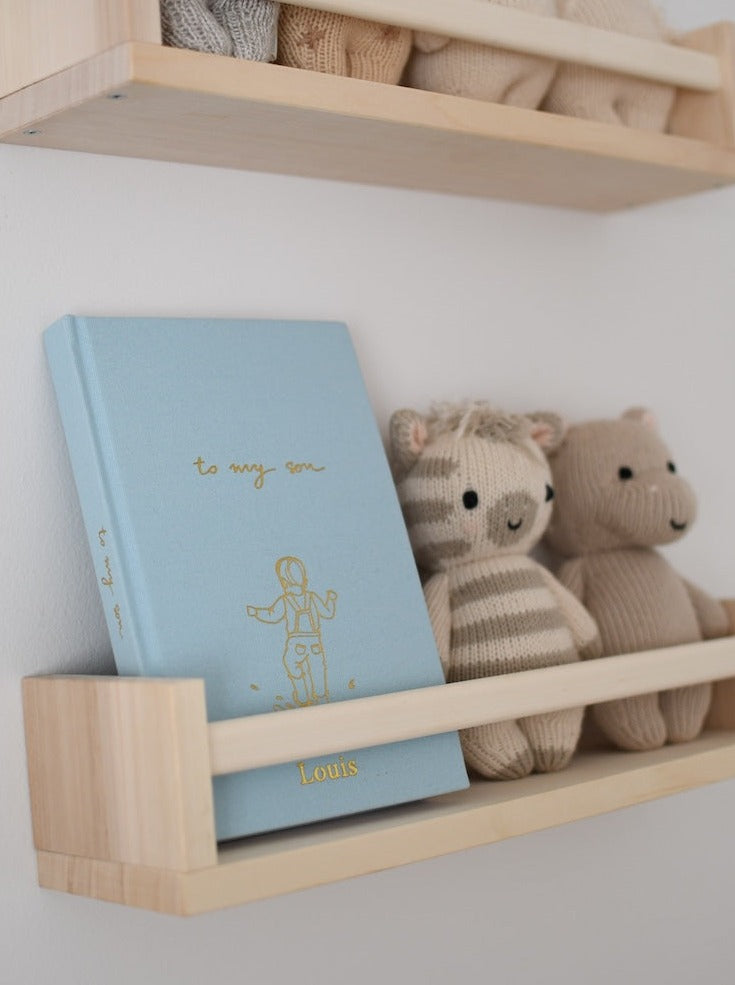 Personalised Baby Journal | to my son | illustrated