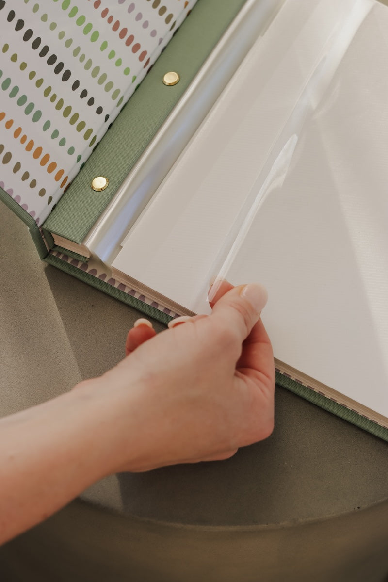 Luxury Personalised Photo Album & Linen Keepsake Box