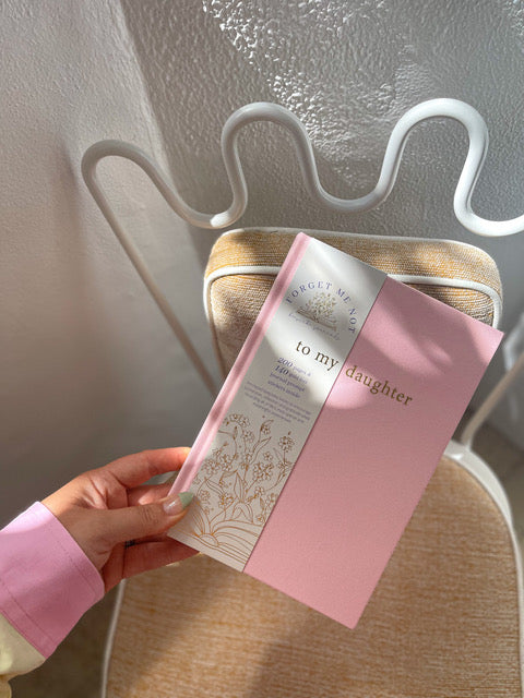 Pink Rose Photo Album & Journal Bundle in pink rose linen — view 2