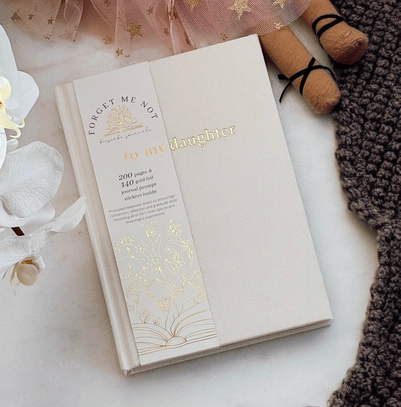 Personalised Baby Journal | to my daughter | classic