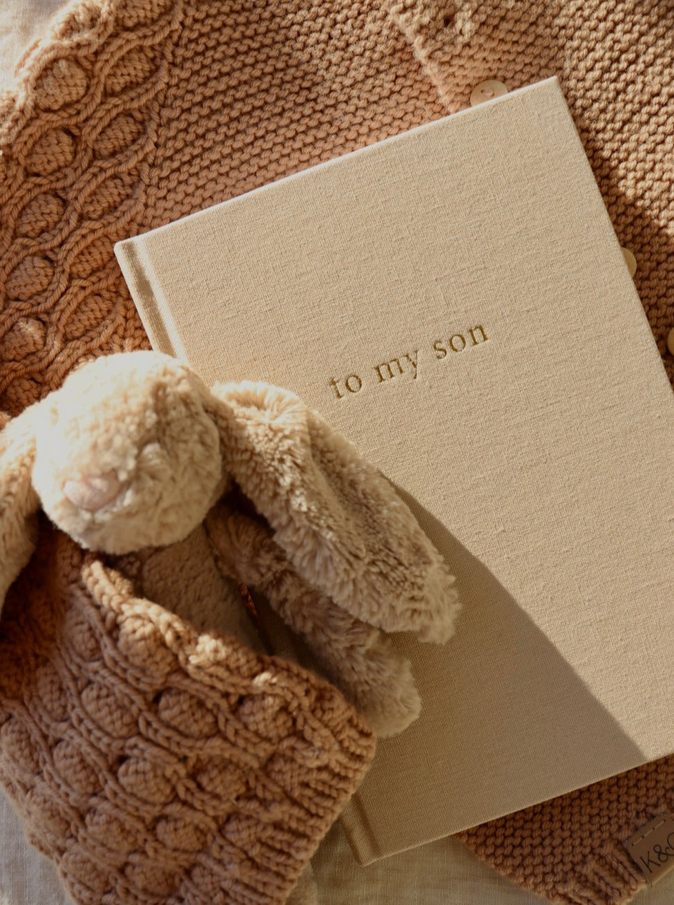 Personalised Baby Journal | to my son | classic