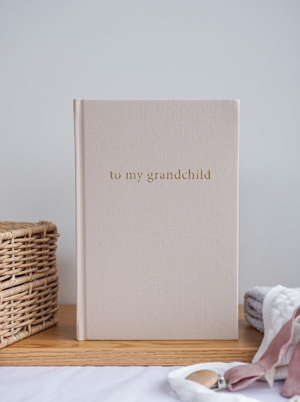 Personalised Grandparents Journals | to my grandchild or to my grandchildren