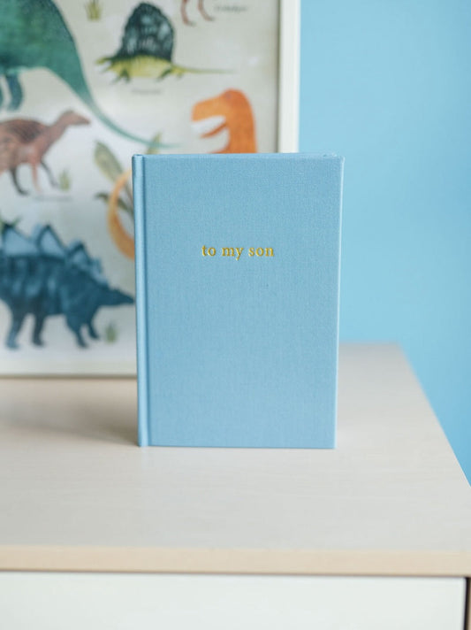 Personalised Baby Journal | to my son | classic