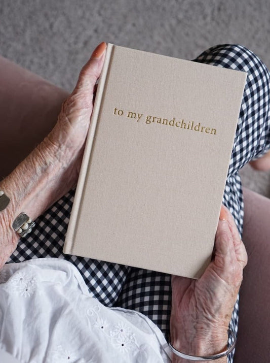 Personalised Grandparents Journals | to my grandchild or to my grandchildren